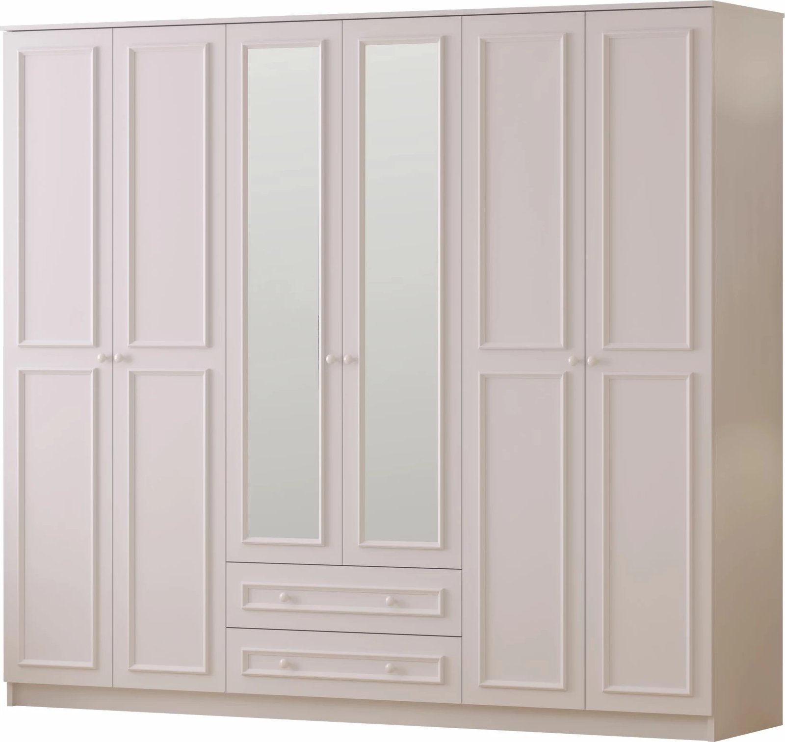 Dollap Skye Decor, ngjyrë e bardhë mat, RB-186-04