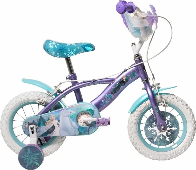 Bicikletë fëmijësh Huffy Disney Frozen, vajza, vjollcë/blu