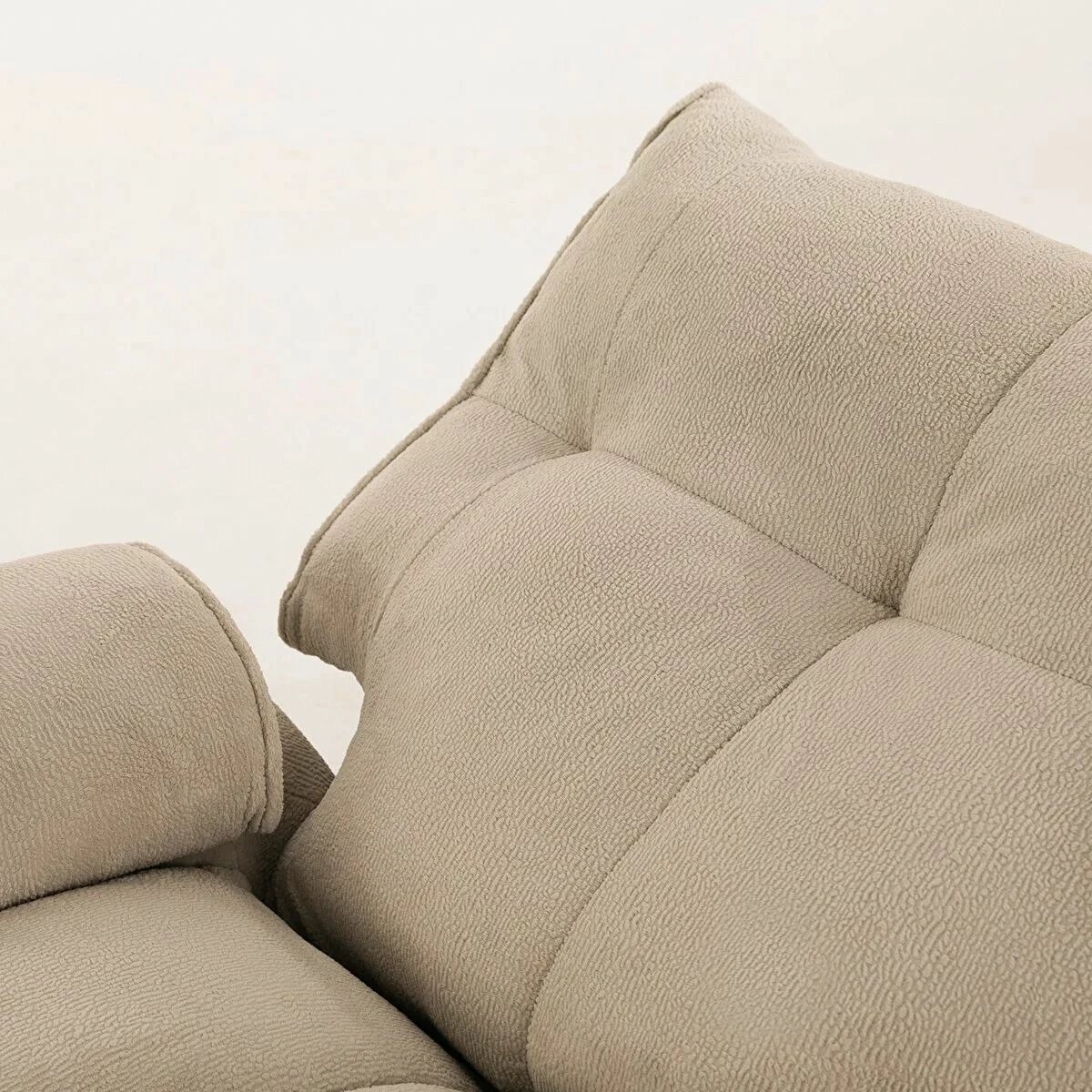 Karrige relaksuese elektrike Atelier del Sofa, krem