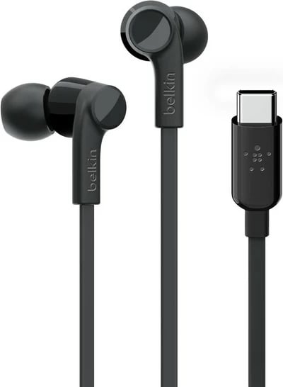 Kufje Belkin ROCKSTAR, me kabllo, për thirrje/muzikë, ngjyrë e zezë