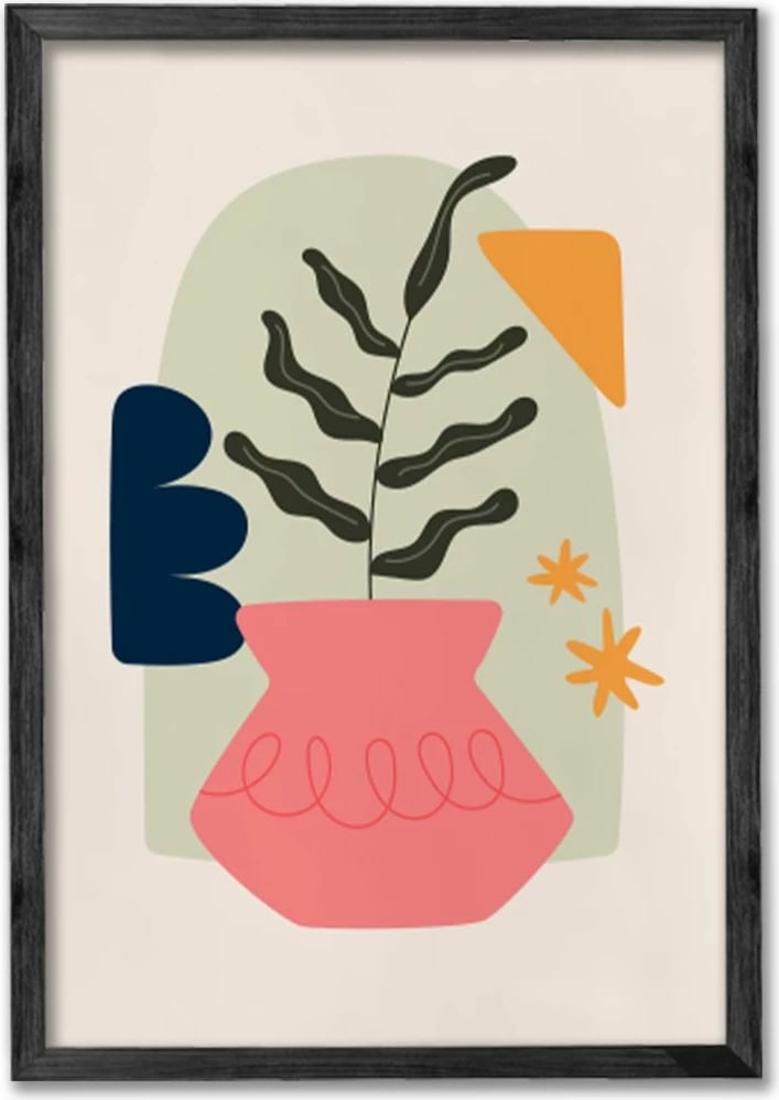 Pikturë dekorative me kornizë (3 copë), Wallity, Ersy3Syhcrv21