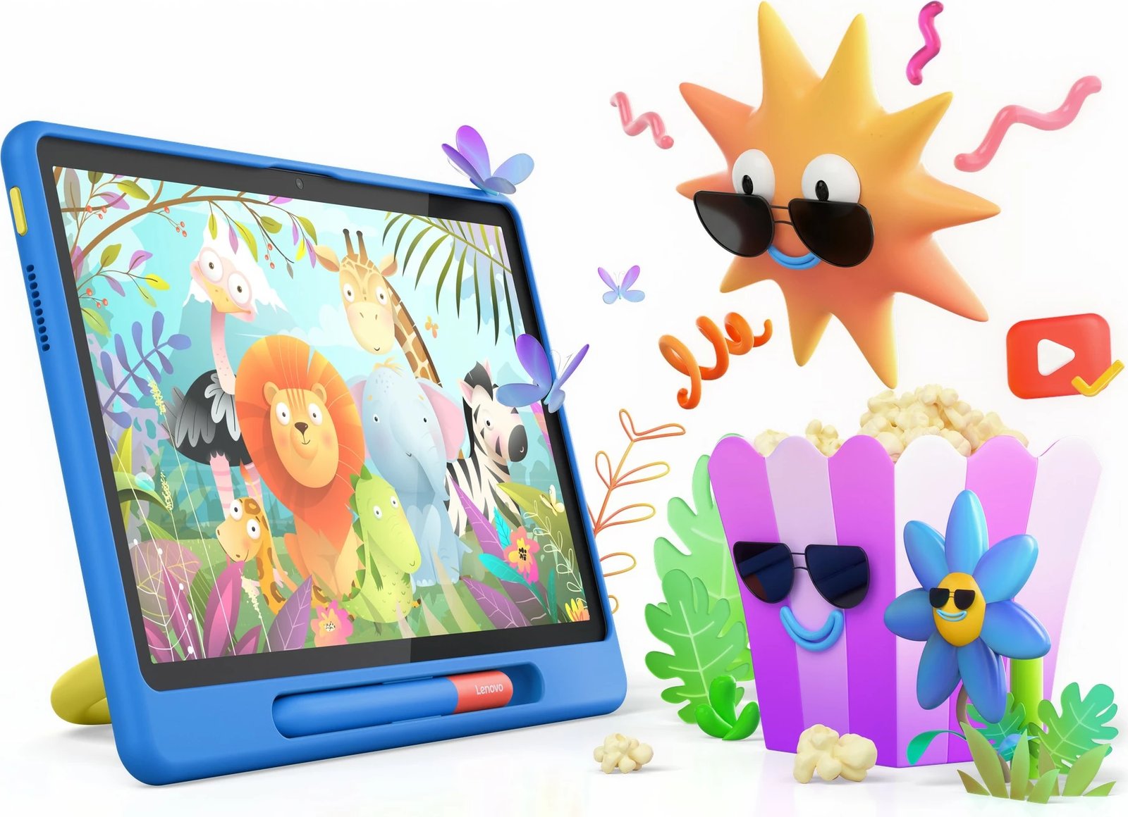 Tablet Lenovo Tab 2025 64GB me mbështjellës edhe stylus, e zezë Tablet Lenovo Tab 2025 64GB me mbështjellës edhe stylus, e zezë