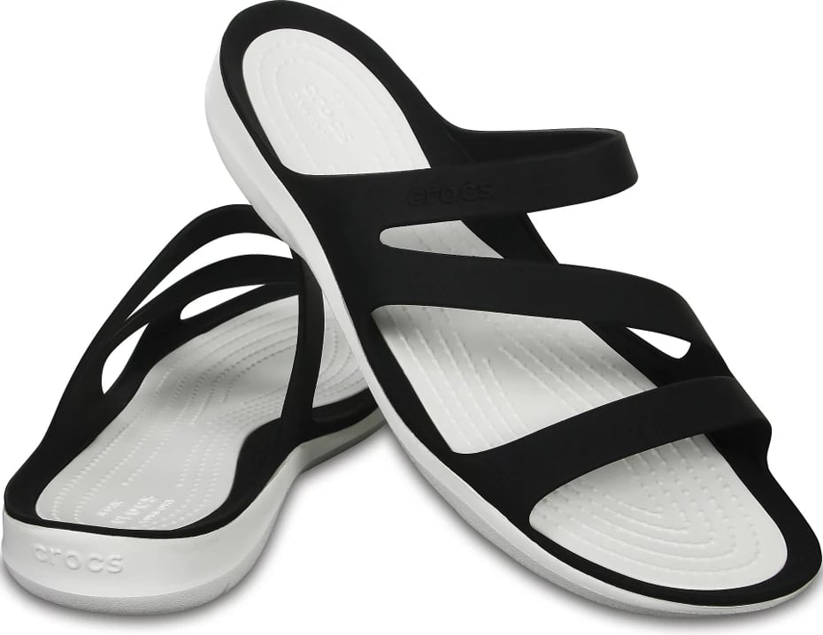 Sandale Crocs për femra, të zeza