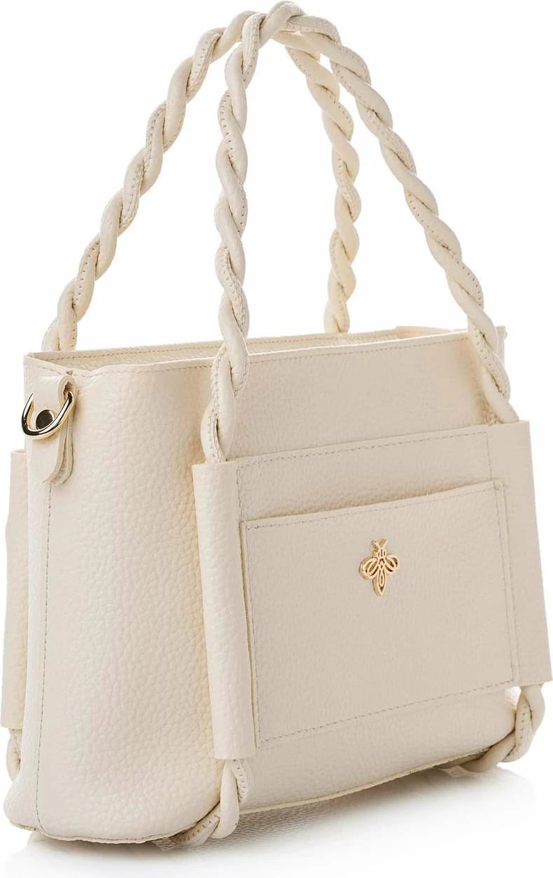 Çantë shpine Lucky Bees, Nia, krem