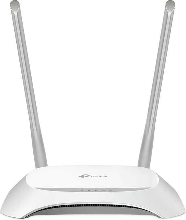 Router Wi-Fi TP-LINK WR850N, 300 Mbps, 2 antena, Bardhë/Gri