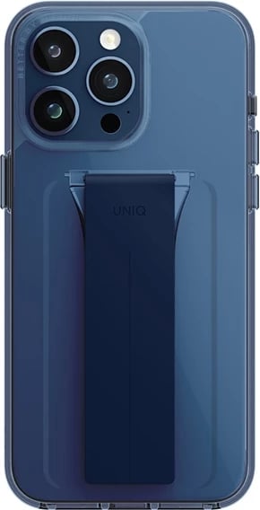 Mbështjellës UNIQ Heldro Mount me stand, për iPhone 15 Pro 6.1", blu