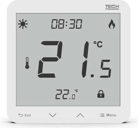 Termostat dhome me kabllo ST-297z v3, i bardhë Termostat dhome me kabllo ST-297z v3, i bardhë