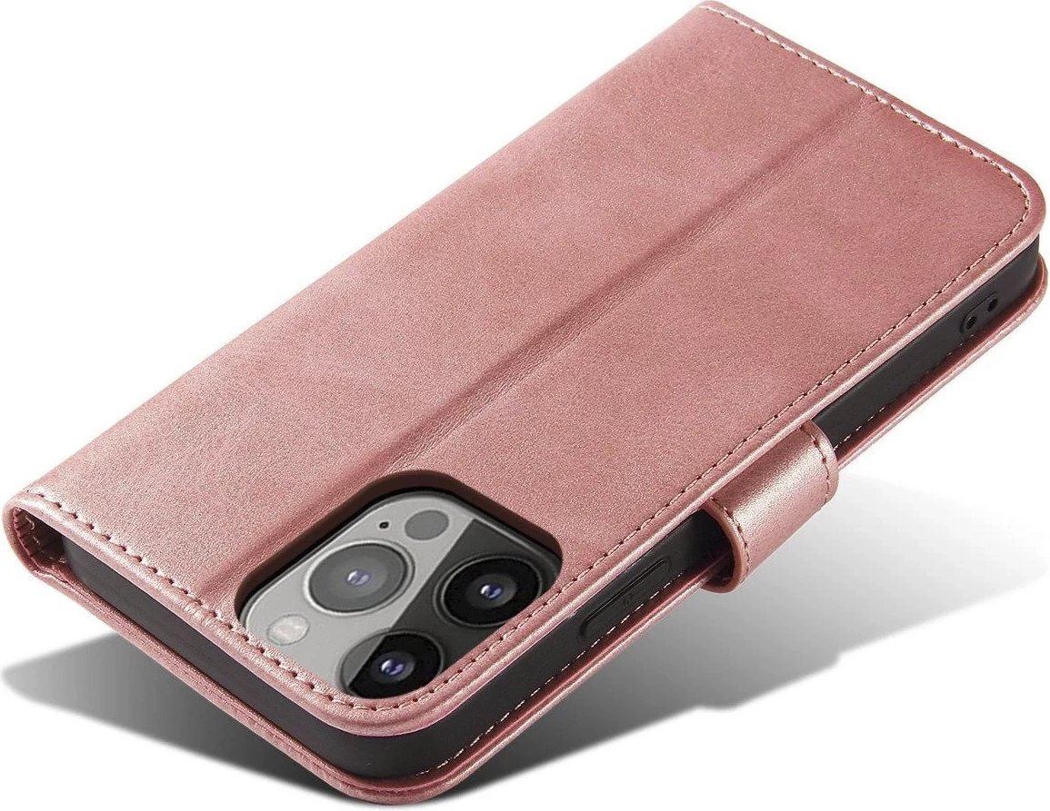 Mbështjellës magnetik me kapak Hurtel për Samsung Galaxy A56, rozë