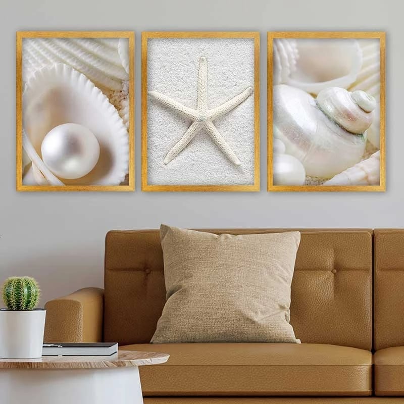 Pikturë dekorative me kornizë (3 copë), Wallity, 3AC_45445214_3545