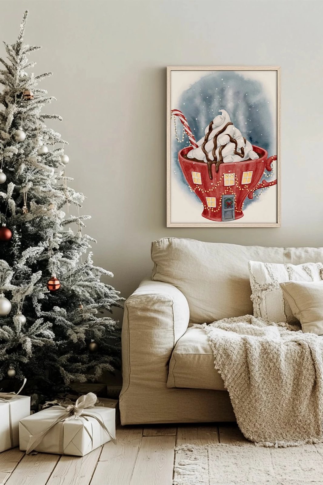 Pikturë dekorative me kornizë, Wallity, Nwyearsngmdl61