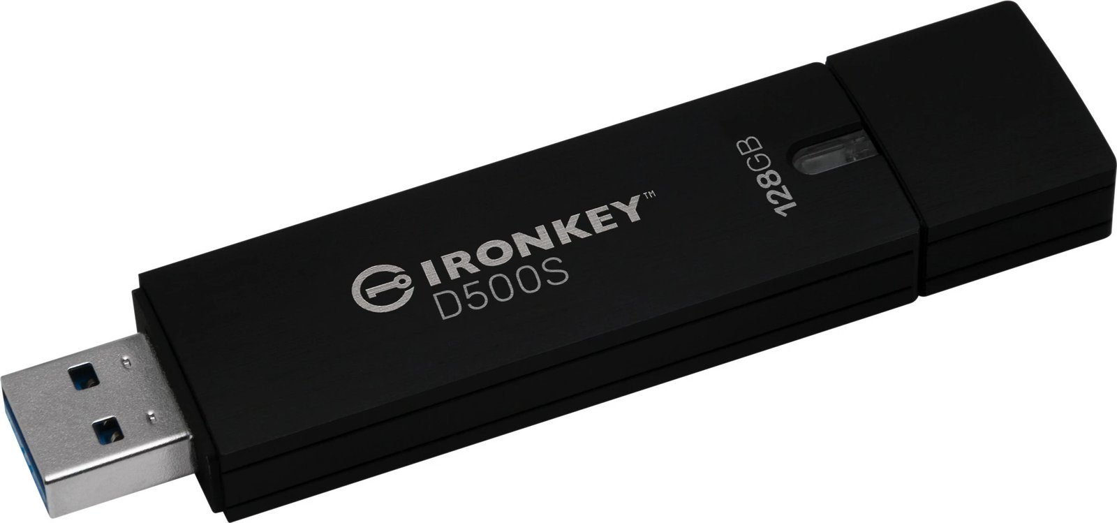 USB Kingston IronKey D500S 128GB, USB 3.2, i zi