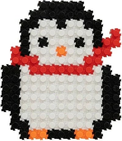 Set blloqesh ndërtimi plastike ASKATO Small Geniuses Blocks, 310 pjesë, shumëngjyrëshe