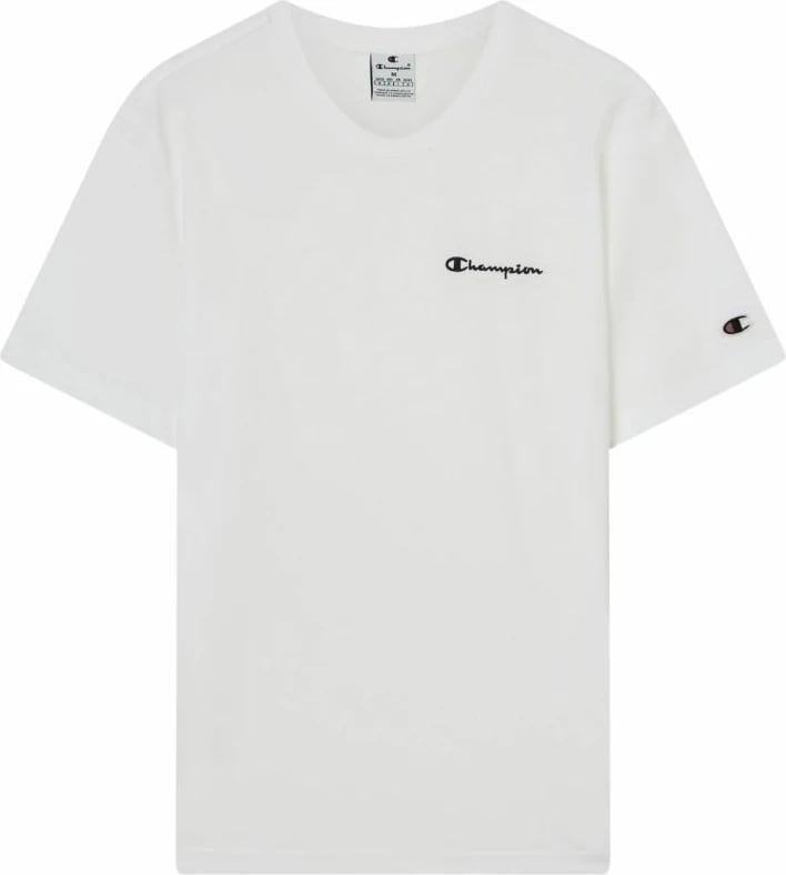 Maicë për meshkuj Champion, e bardhë