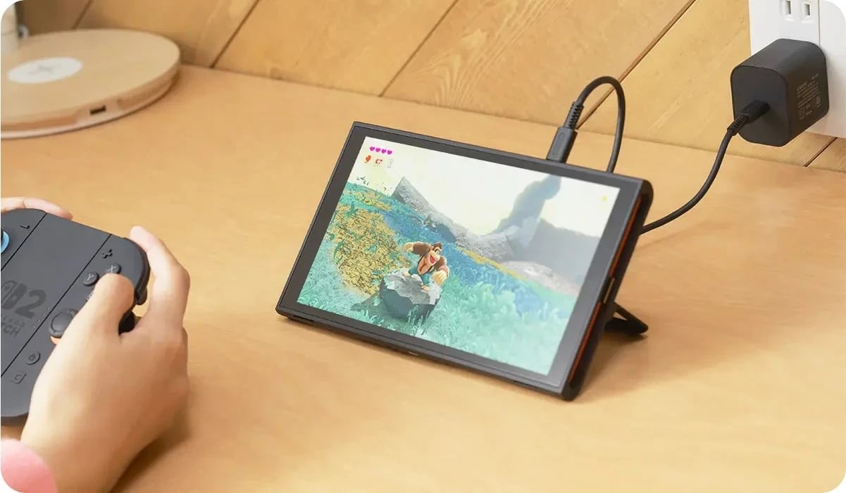 Konzolë portabile Nintendo Switch 2 me Mario Kart World, 256 GB, Ekran 7.9", e zezë Konzolë portabile Nintendo Switch 2 me Mario Kart World, 256 GB, Ekran 7.9", e zezë