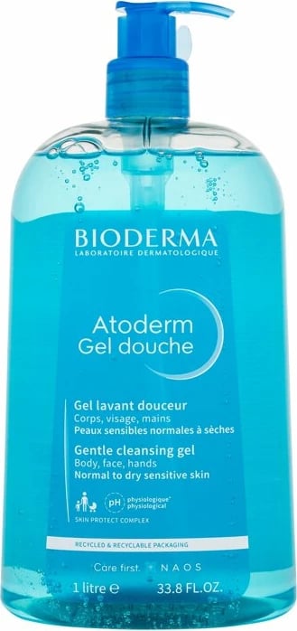 Xhel për dush BIODERMA Atoderm Gentle Cleansing Gel 1000ml