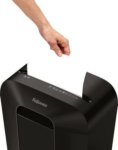 Shredder Fellowes Powershred LX41, 17 L, 8 fletë, e zezë