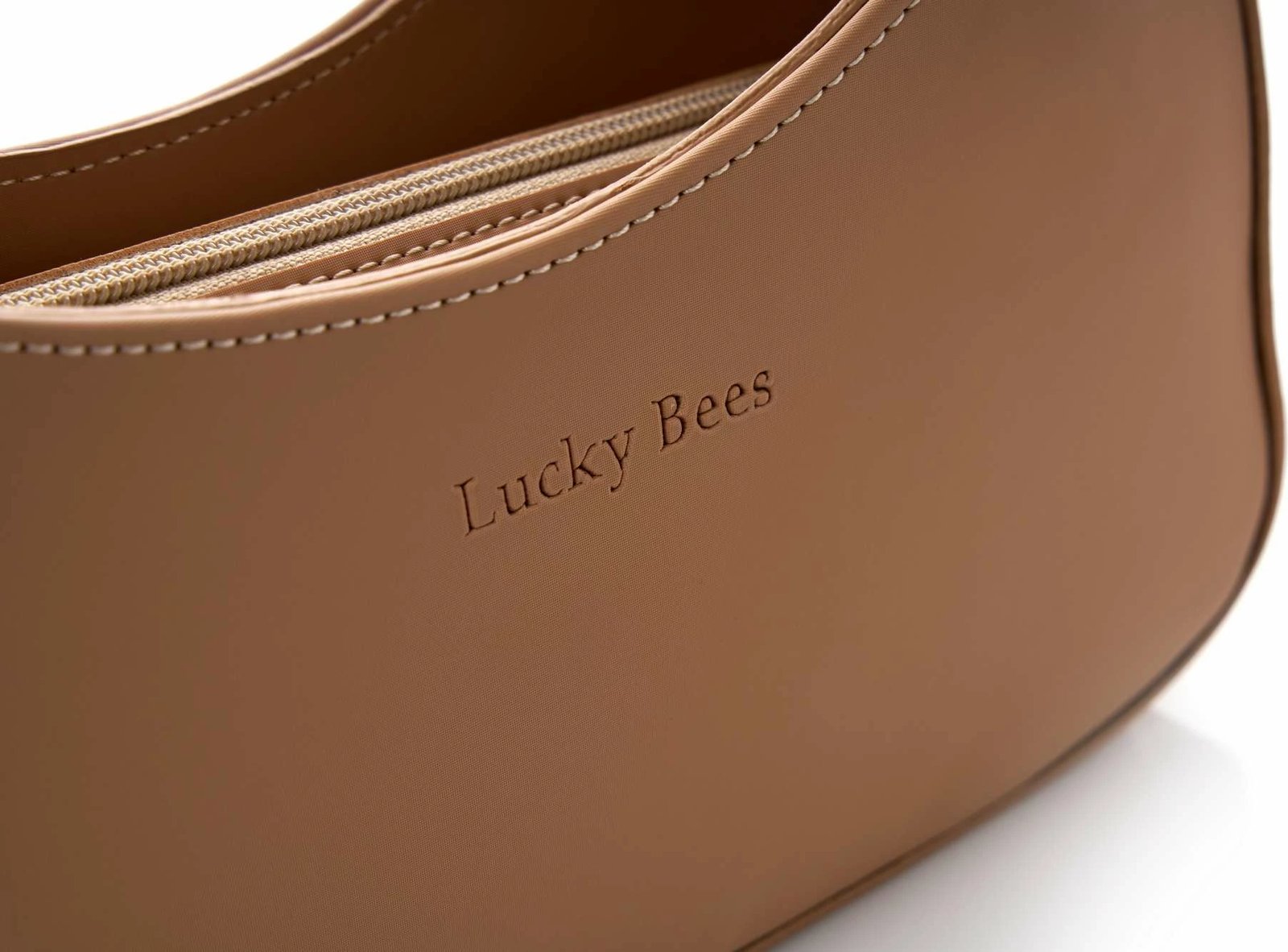 Çantë shpatulle Lucky Bees, Monroe, ngjyrë camel