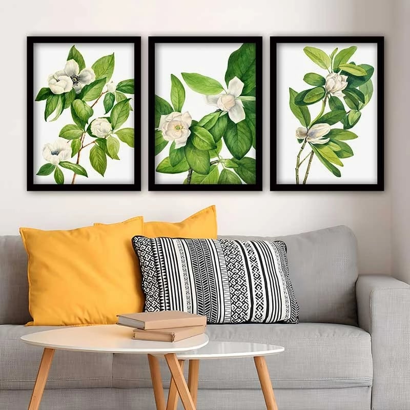 Pikturë dekorative me kornizë (3 copë), Wallity, 3SC_526079865_3545