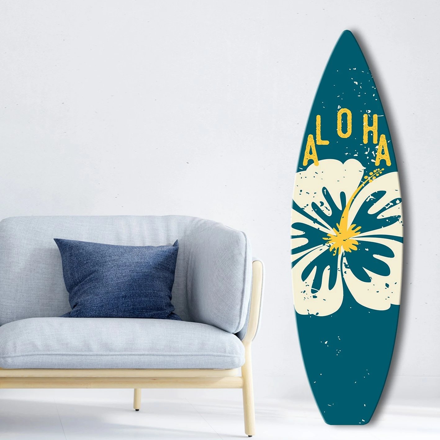 Pikturë dekorative MDF, shumëngjyrëshe, SRF3854, 40x140cm