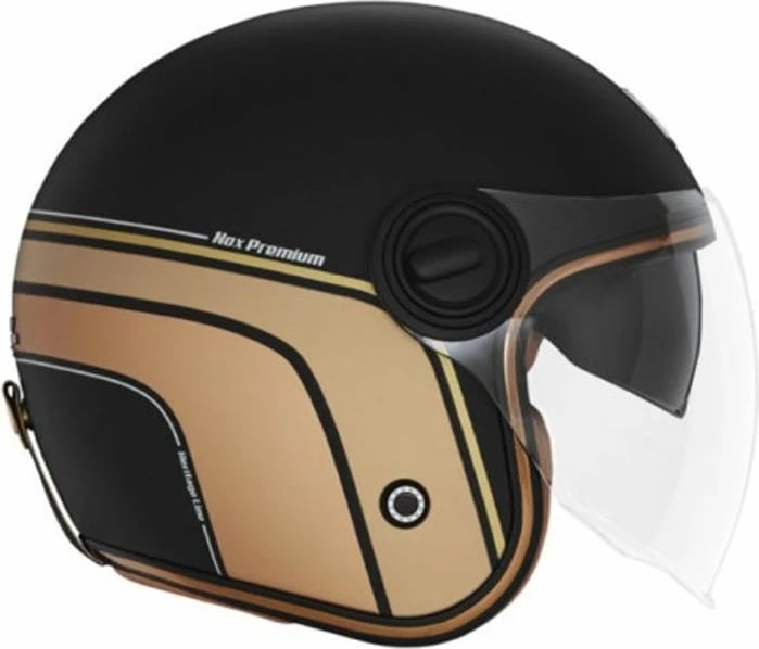 Helmete Heritage Line Zi/gold M