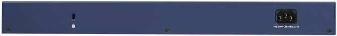 Switch i menaxhuar Netgear GS724TPP, 24 porta Gigabit PoE+, 2 porta SFP, blu