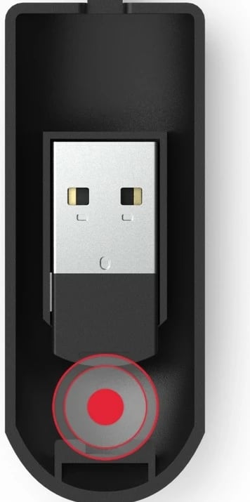 Pilotë prezantimi Hama X-pointer, me lazer të kuq, e zezë