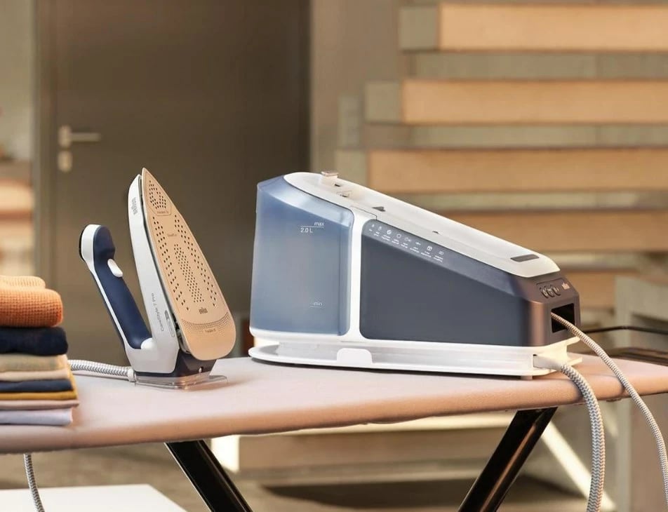Hekur Braun CareStyle 7 Pro IS 7282 BL, Blu, Bardhë Hekur Braun CareStyle 7 Pro IS 7282 BL, Blu, Bardhë