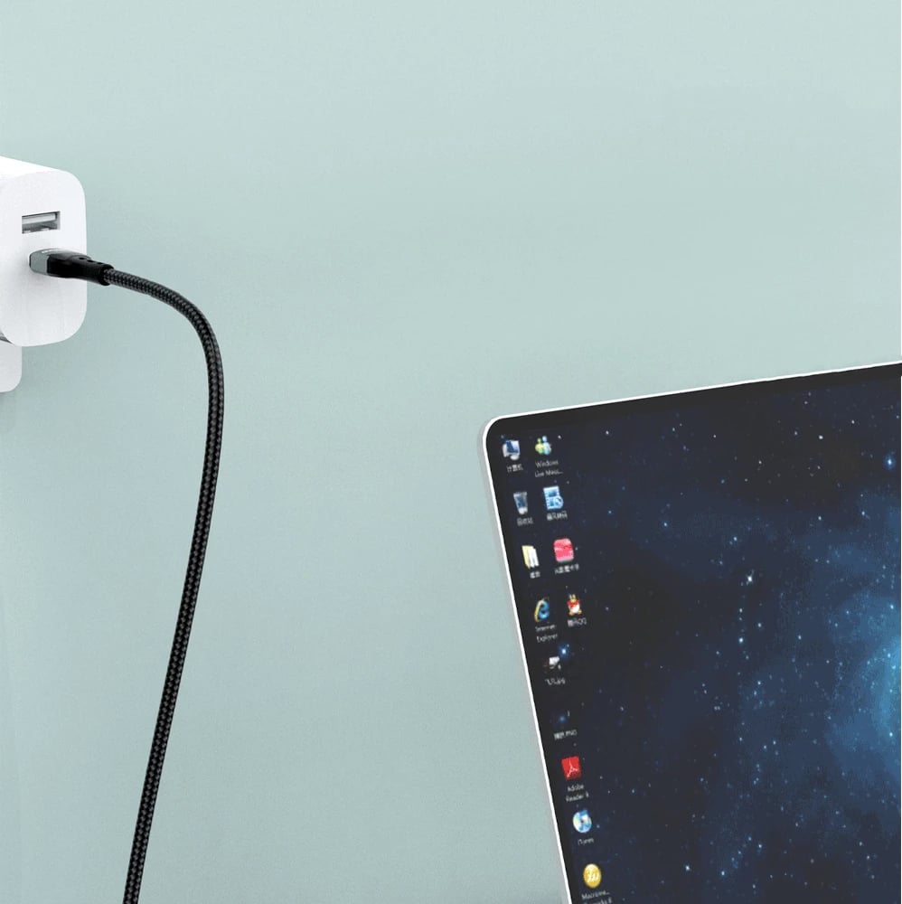 Kabllo Dudao L7MaxL USB Type C në Lightning, 1m, 20W, me ekran, e zezë