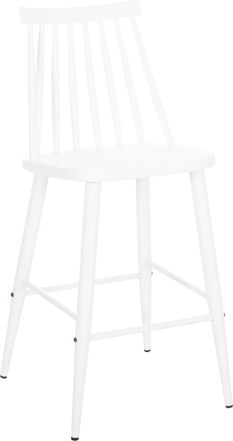 Karrige për bar mesatare Vanessa FH9300.11 polipropilenë & metal-bardhë 45,5x46x97Hcm., set prej 2 copë