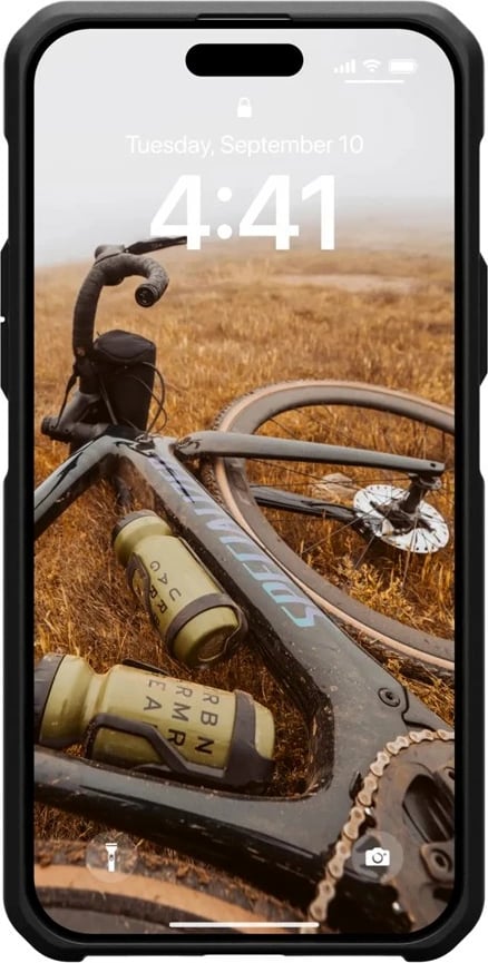 Mbështjellës Urban Armor Gear 114308113940 për celular, për Apple, 6.7", i zi