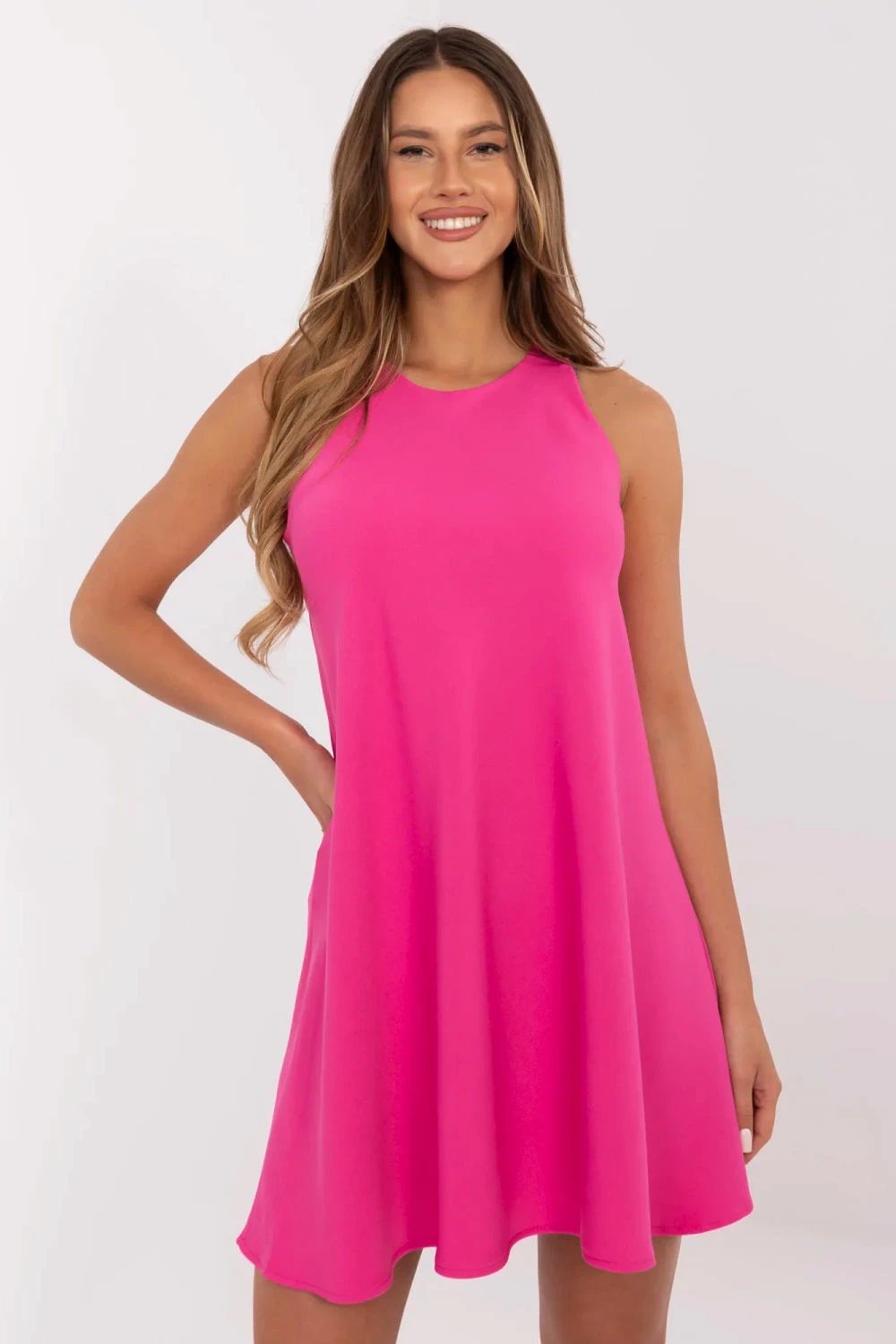 Fustan Italy Moda 211290, rozë
