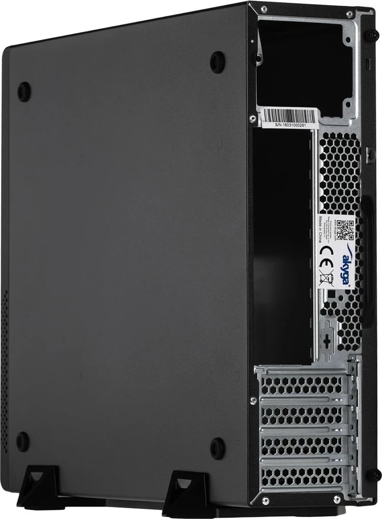 Kasë Akyga AK-502-02BK Midi Tower, E zezë