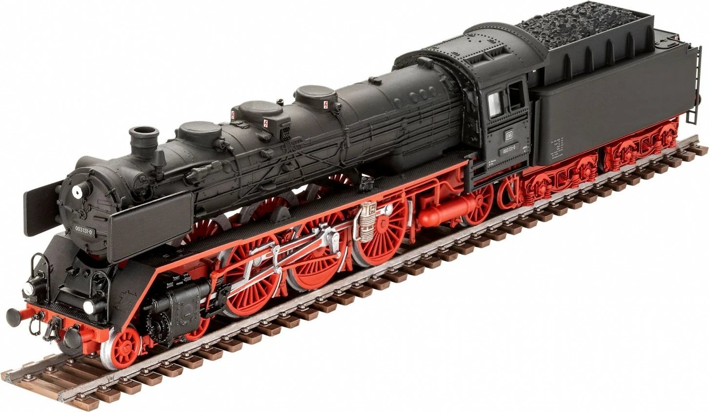 Model plastik i trenit Revell BR03, 1:87, 136 pjesë, i zi/kuq