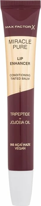 Balsam për buzë Max Factor Miracle Pure Lip Enhancer 060 Acai Haze për femra, 12ml
