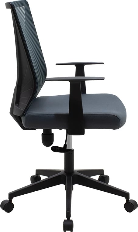 Karrige menaxheri për zyre Ghost mesh e zezë - gri mesh