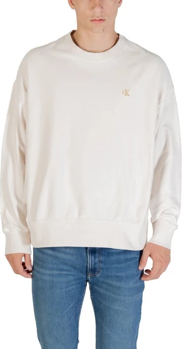 duks për meshkuj Calvin Klein Jeans i bardhë