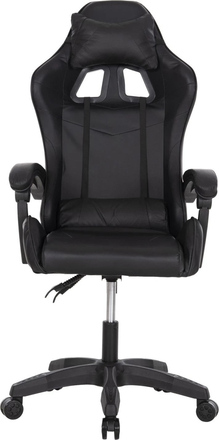 Karrige për lojëra MANCER FH1194, ngjyrë e zezë, PU-polipropilen, 59x69x125H cm