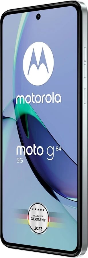 Celular Motorola Moto G84, 16.6 cm (6.55 inç), Dual SIM, Android 13, 5G, USB Type-C, 12 GB RAM, 256 GB, 5000 mAh, Blu