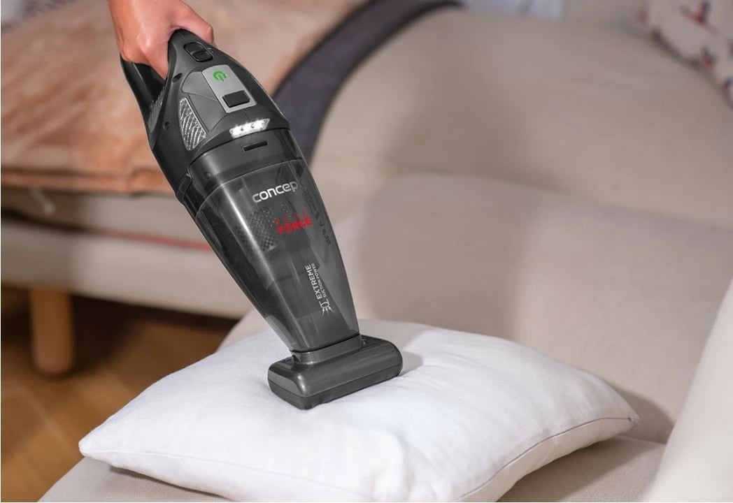 Fshesë dore Concept VP4380, pa kabllo, 0.45L, 18.5V, e zezë, me aksesorë Fshesë dore Concept VP4380, pa kabllo, 0.45L, 18.5V, e zezë, me aksesorë