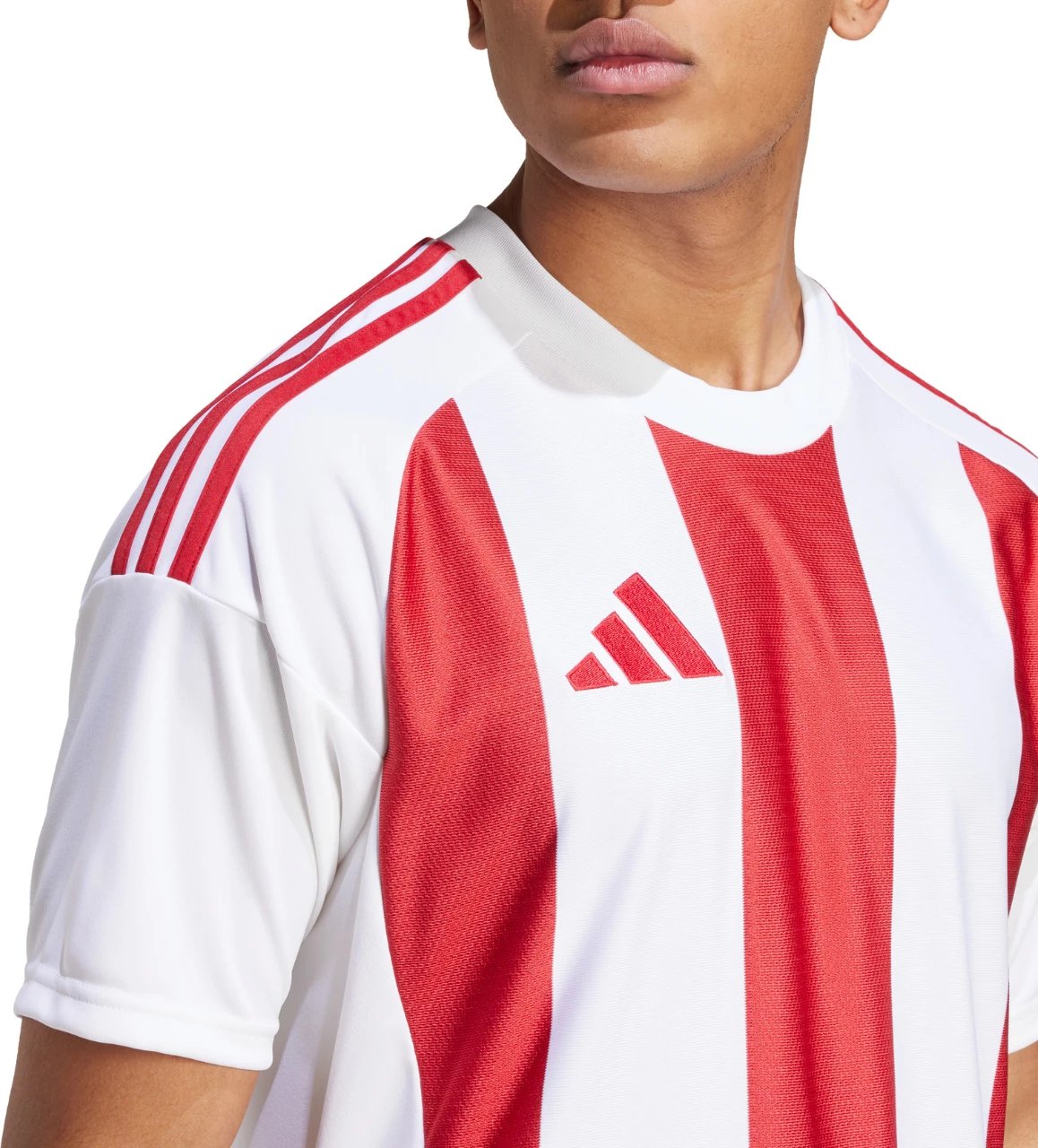 Maicë për meshkuj adidas, e bardhë-kuqe