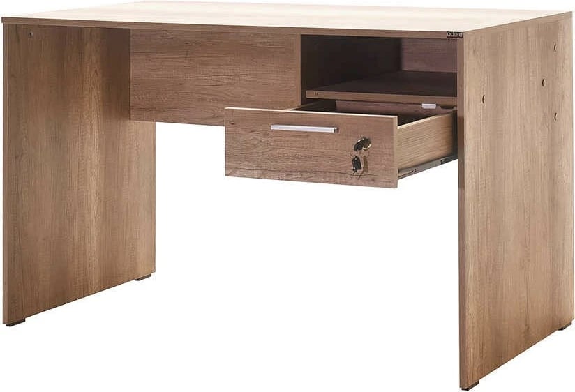 Tavolinë studimi Hanah Home, Cms-510-Tt-1, ngjyrë arrë e çelët