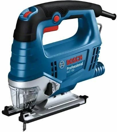 Sharrë elektrike BOSCH GST 750, 520W, me kasë