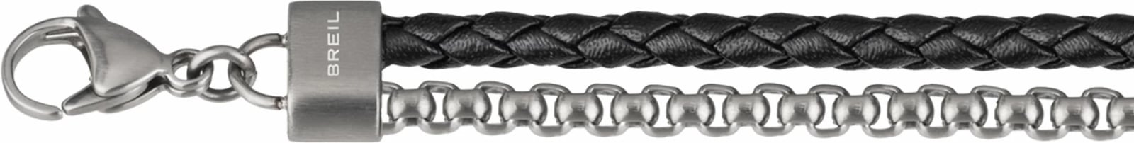 Byzylyk për meshkuj BREIL JEWELS TJ3083, argjendtë/zi
