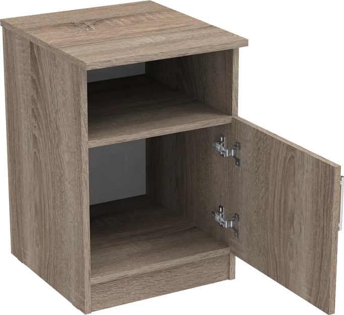 Komodinë anësore Galdi, ngjyrë sonoma truffle, 40x45x60cm