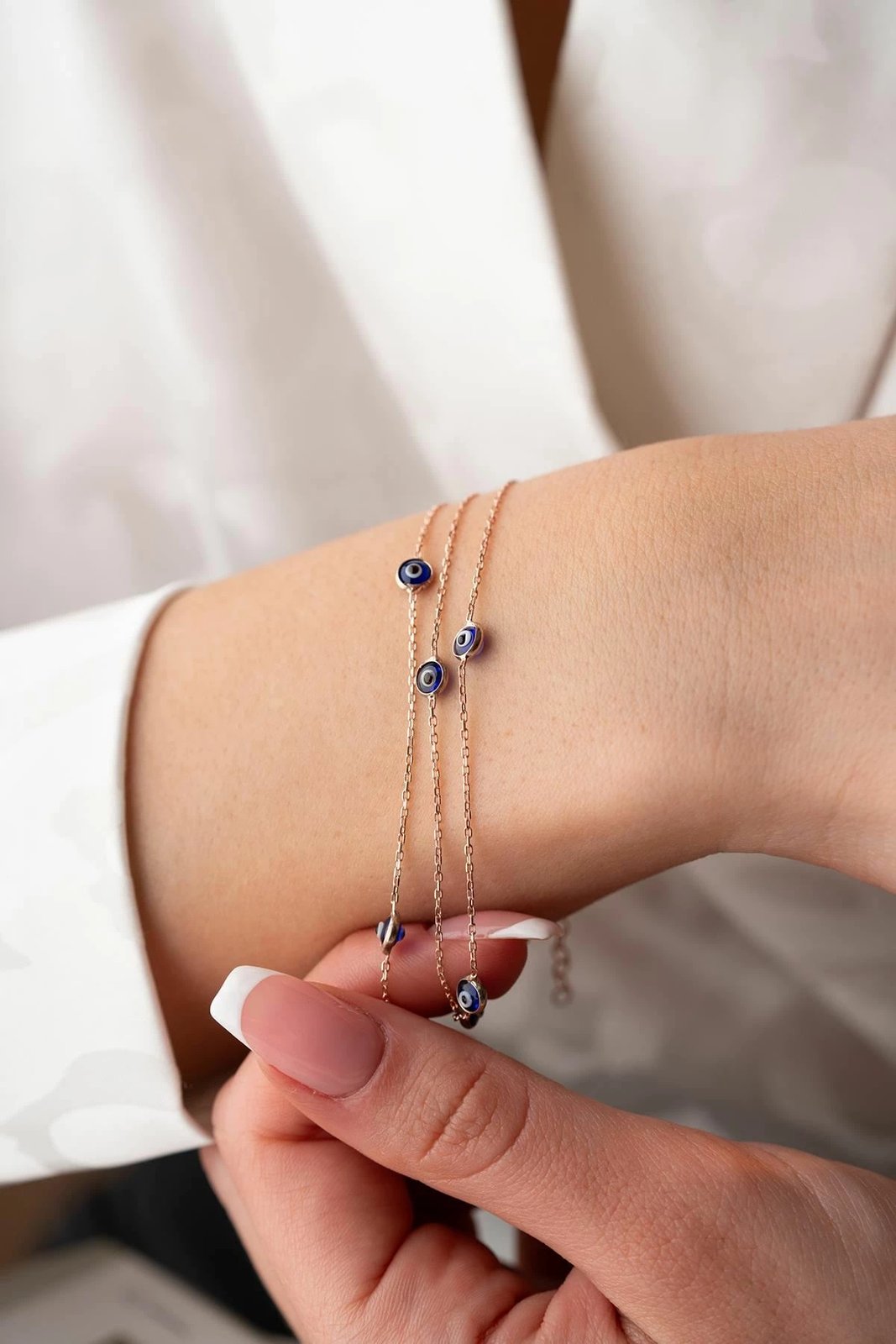 Byzylyk argjendi, Jumeon, NRZ1000338, ngjyrë rozë dhe kaltër