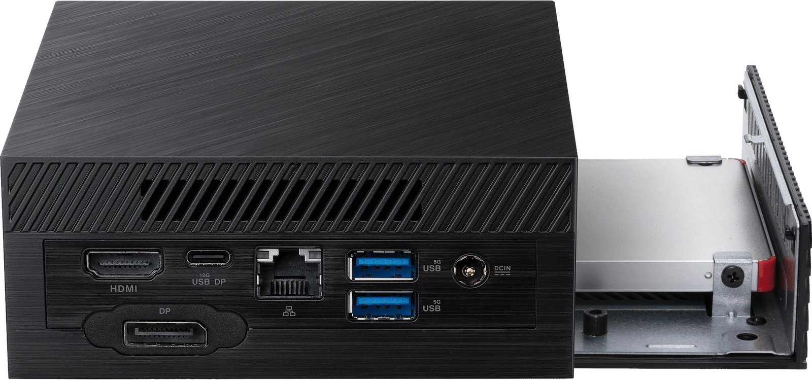 Kompjuter mini ASUS PN53-S7027MDS1, AMD Ryzen 7 7730U, 16GB RAM, 512GB SSD, e zezë