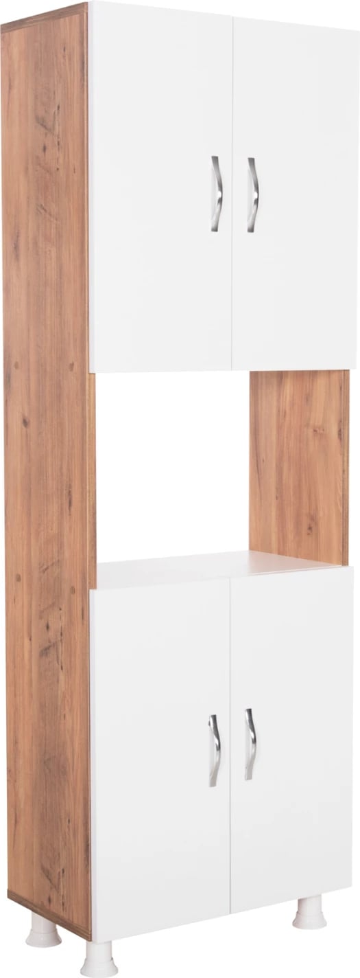 Dollap kuzhine RAD FH18196.04 melaminë ngjyrë natyrale-bardhë 55,5x32x165Hcm