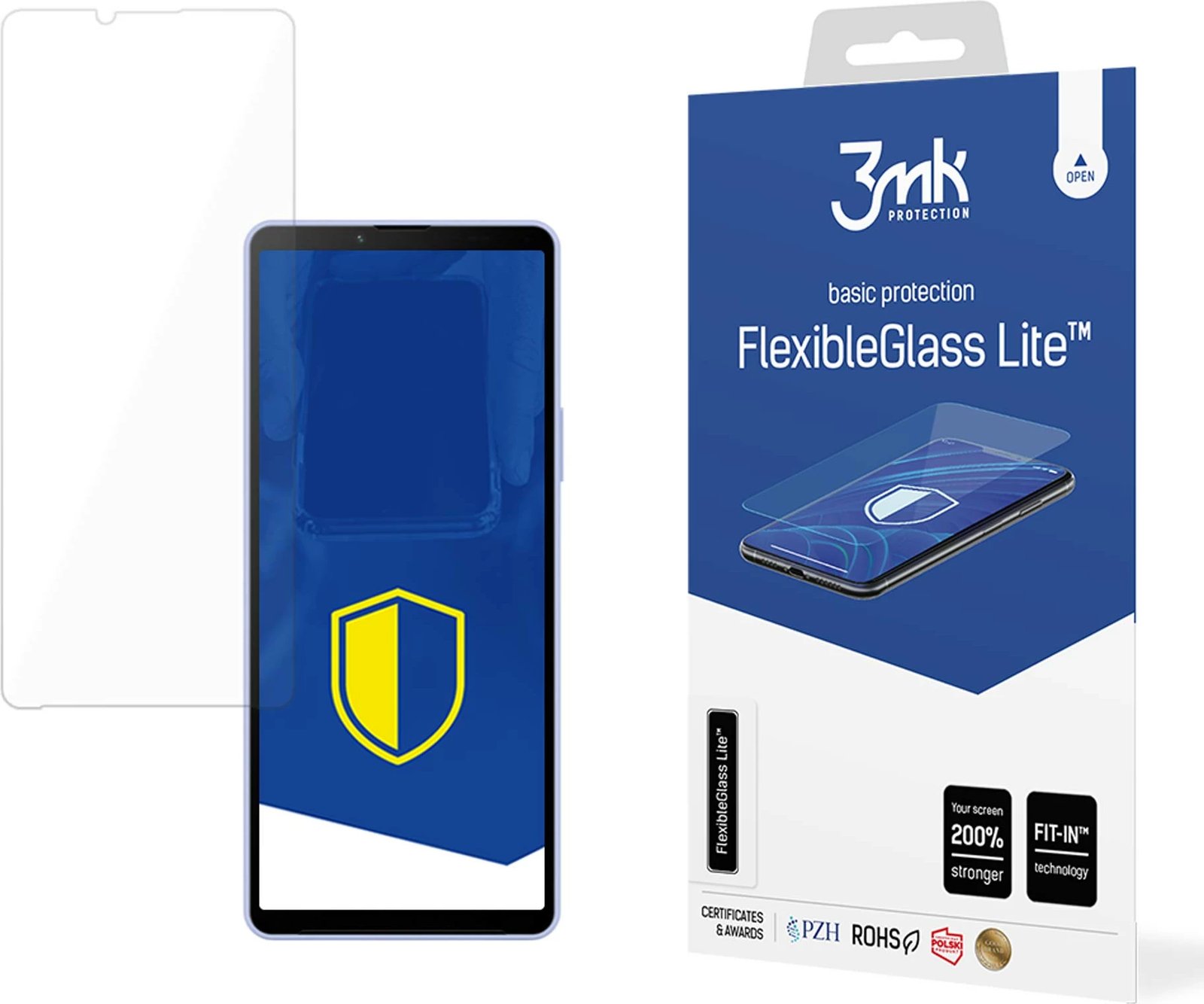 Xham hibrid mbrojtës 3mk FlexibleGlass Lite për Sony Xperia 10 VI
