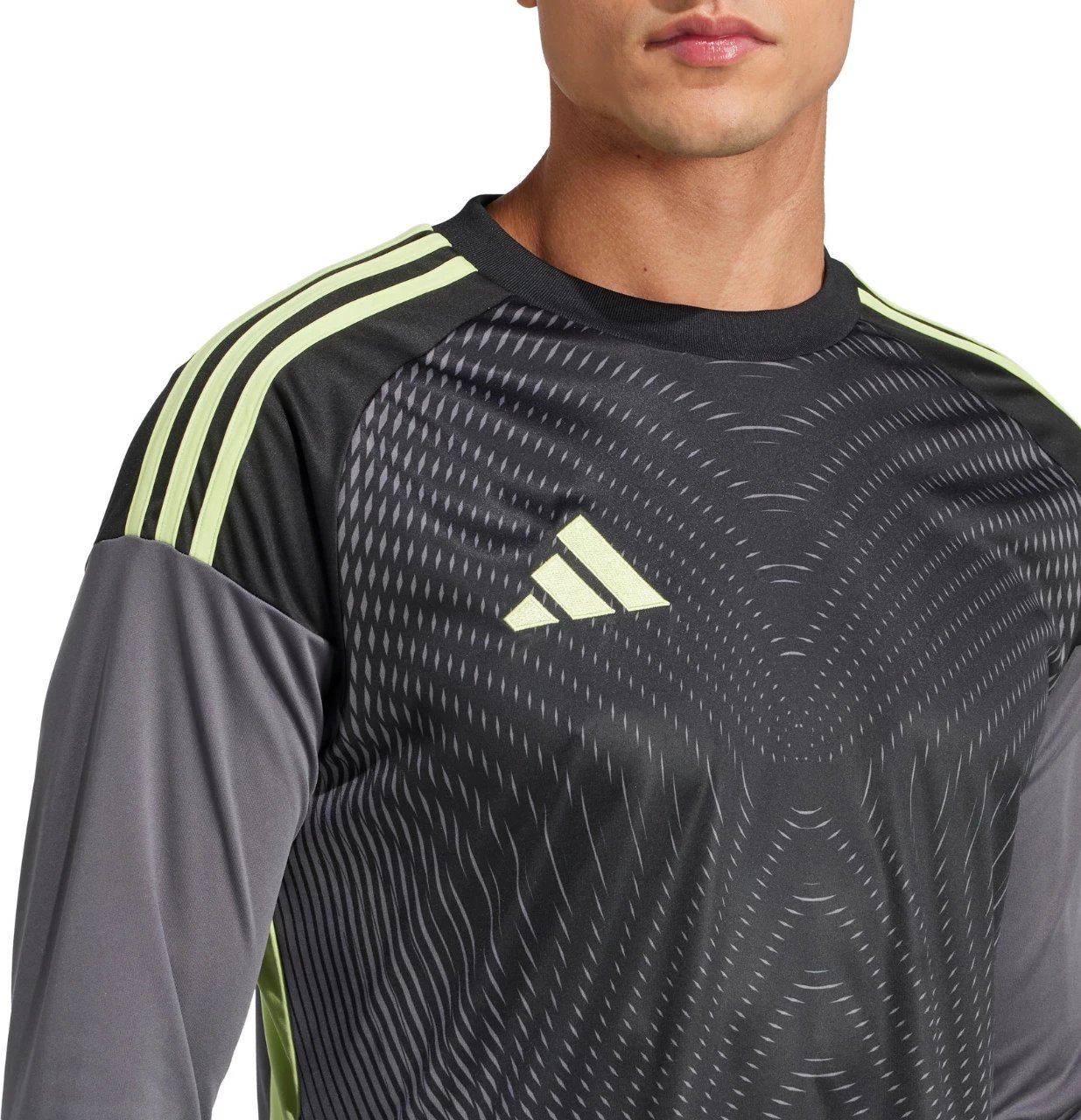 Fanellë portieri adidas për meshkuj, e zezë