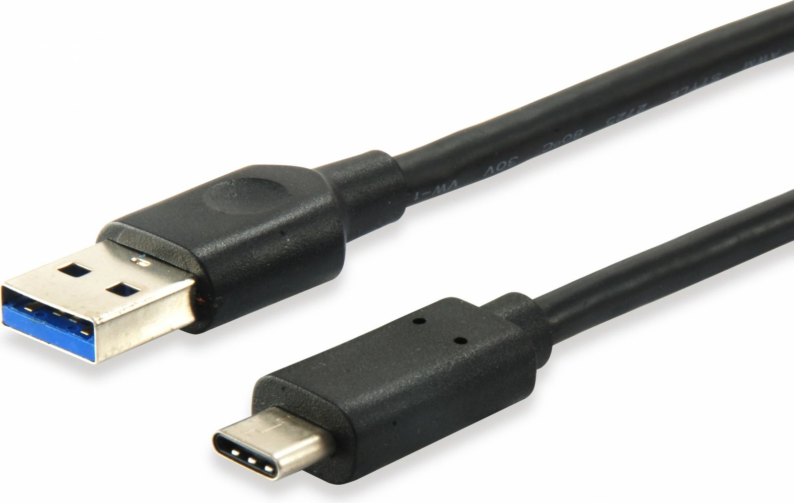 Kabëll USB Equip 0.25m, USB C në USB A, USB 3.2 Gen 1, e zezë